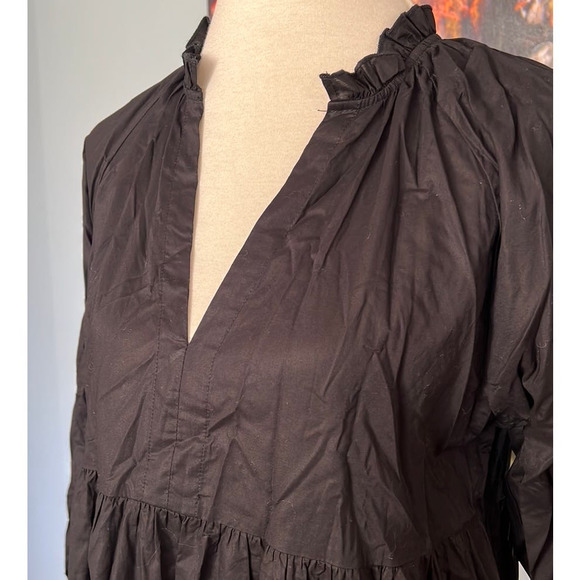 NWT BB Dakota by Steve Madden Ruston Textured Long Sleeve Shift Minidress L - Picture 5 of 8